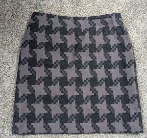NWOT Boden Women's Tweed Patterned Wool Blend Pencil Knee Length Skirt,US Sz 10L